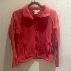 Columbia Vibrant Coral Fleece Jacket